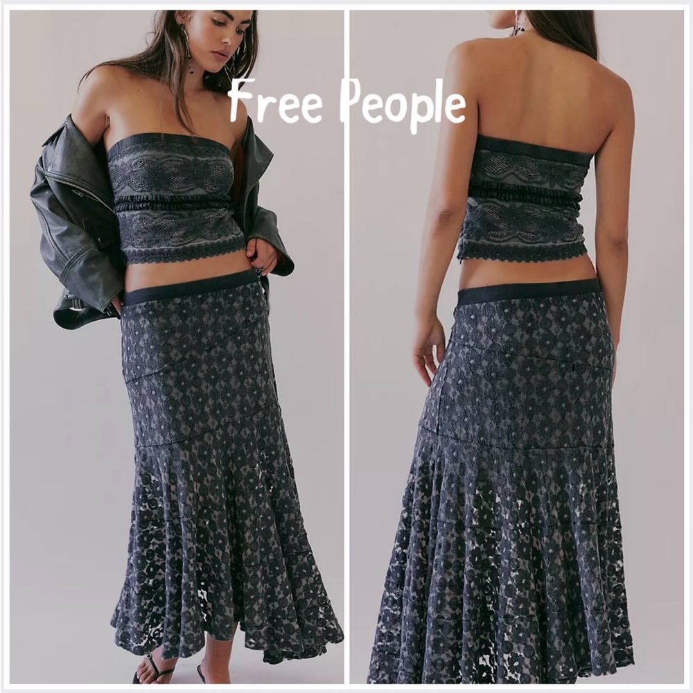 Free People Juniper lace set size M